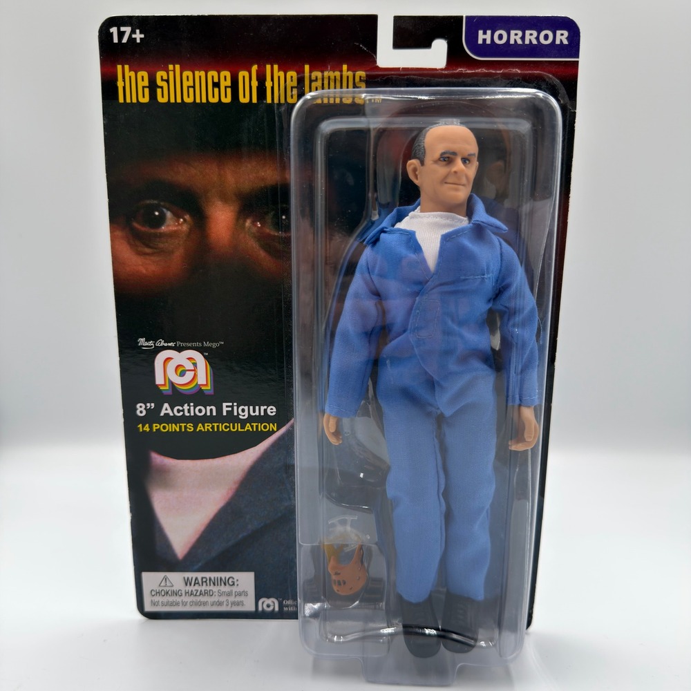 Mego The Silence of the Lambs Hannibal Lecter 8" Action Figure Horror 62862